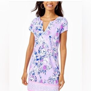 Lilly Pulitzer UPF 50+ Sophiletta Dress LIGHT LILAC VERBENA